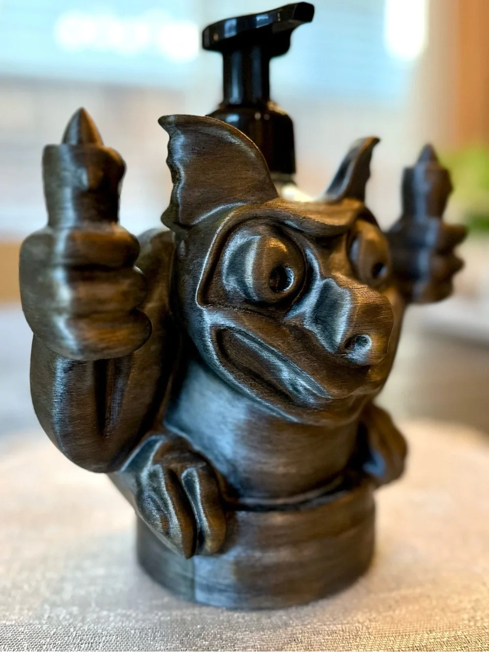 Disney Haunted Mansion Gargoyle Soap holder for Bath & Body Works Bottles